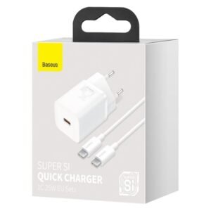 ADAPTADOR DE CORRIENTE BASEUS QUICK CHARGER SI TIPO C