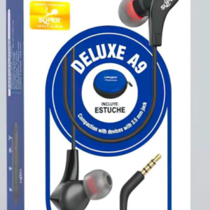 AUDIFONO CON CABLE DELUXE A9 SUPER EXTRA BASS