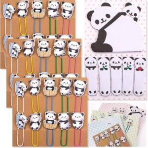 Baby Panda Marcador marcapaginas con postit