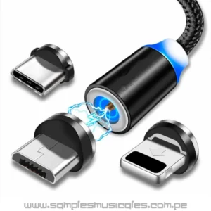 CABLE IMANTADO MAGNETICO 3 SALIDAS QIITCELL QI B22