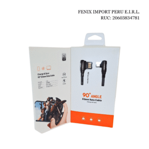 Cable LDNIO 90° Tipo C 2M 2.4A LS422