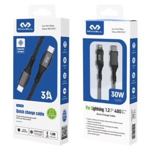 CABLE LIGTHNING 1.2M  3A VQ D129