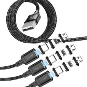 CABLE MAGNETICO DE CARGA RAPIDA 3 EN 1 MXDZ 631 MESETA