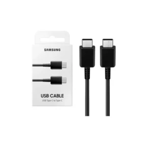 Cable Samsung USB Tipo C a C Fast Charger Premium - Negro