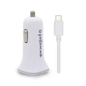 CARGADOR DE AUTO WAYJA V8 CABLE PLEGABLE
