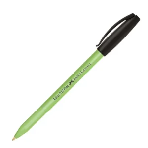 Lapicero negro 031-F trilux 0.8 mm faber castell