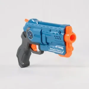 PISTOLA ATTACK FORCE SUPPER SHOT MANUAL SOFT BULLET GUN