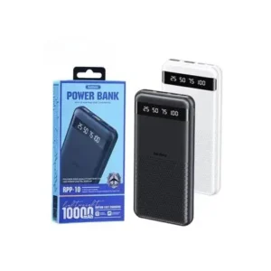 Power Bank Remax RPP-10 Negro 10000mAh Carga rápida