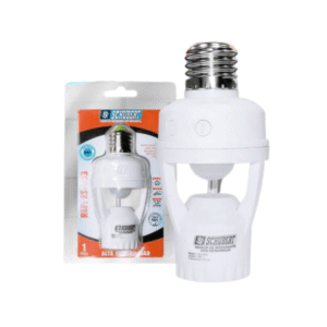SENSOR DE MOVIMIENTO 60W ES B03 SOCKET SENSOR 360 INFRAROJO SCHUBERT