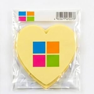 STICKY NOTES 100 SHEETS 3X3INCH 76*76MM CORAZON HEART