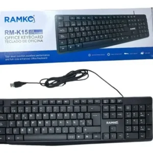 TECLADO PARA OFINA USB RM-K15 RAMKO