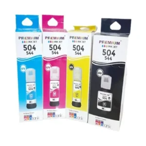 Tinta Epson 504-544 Premium Negro Cian Yellow Magenta