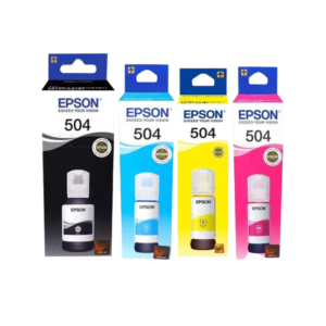 Tinta Epson 504 - Negro , Amarillo , Magenta y Cian PAMAS