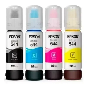 TINTA PARA IMPRESORA EPSON 544 CIAN,MAGENTA,AMARILLO Y NEGRO COMPUTINTES